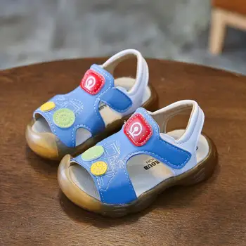 

Baby Sandals Boys Shoes For Summer Toddler Infant Beach Shoes Kids Baby Boys Student Outdoor Sandals