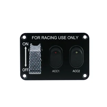 

12V Durable 3 Sets Switch Panel Toggle Rocker Switches Car Modification for Yachts Ships A30