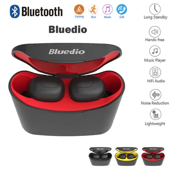 

Bluedio T-elf Bluetooth 5.0 Sports Headset Wireless Earphone with charging box Earbuds Stéréo Sans Fil Casque Wireless #G40