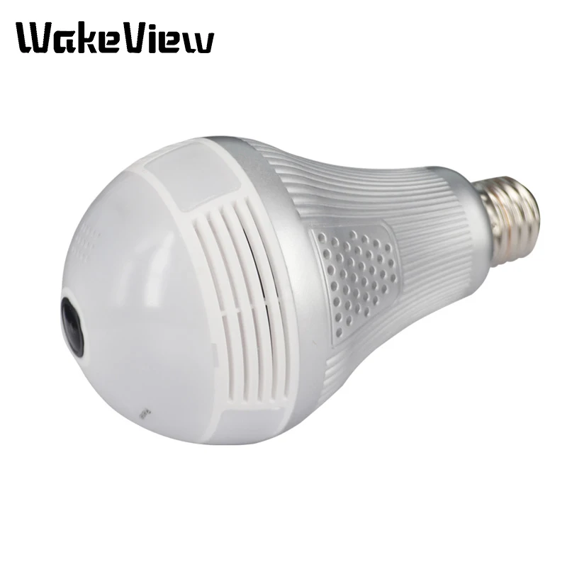 WakeView 1.3MP/2MP/3MP WiFi интеллектуальная панорамная камера лампа рыбий глаз охранная CCTV