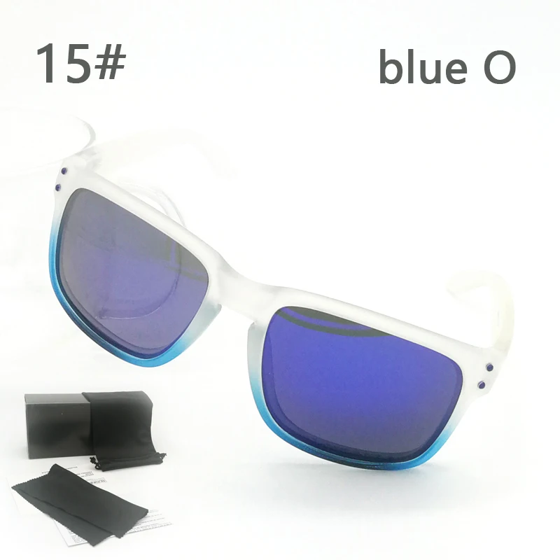 Holbrookee O, брендовые поляризационные очки TR90, uv400, дизайнерские солнцезащитные очки, модные для мужчин, для улицы, очки 9102, Gafas De Sol - Цвет линз: holk-clear-baiBlue