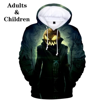 

Hot Halloween Comfortable Halloween 3D Hoodies Children Harajuku Men women kid 3D Autumn boy girl 3D Hooded Sweatshirt pullovers