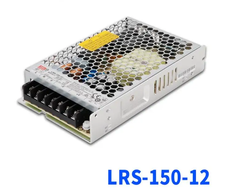 [Семь Неоновые] бренд MEAN WELL представляет LRS-150-12 12V 12.5A 150 Вт высокой мощности Мощность высокая эффективность один Выход переключение Питание