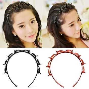 

Double Bangs Hairstyle Hairpin Hairdressing Hairpin Easy to Use Clip PR Sale