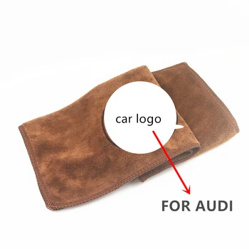 

30*30CM Car Sticker Logo Badge Wash Towel For AUDI A1 A3 A4 B5 B6 B7 B8 A5 A6 C5 C6 C7 A7 A8 Q3 Q5 Accessories Car Styling