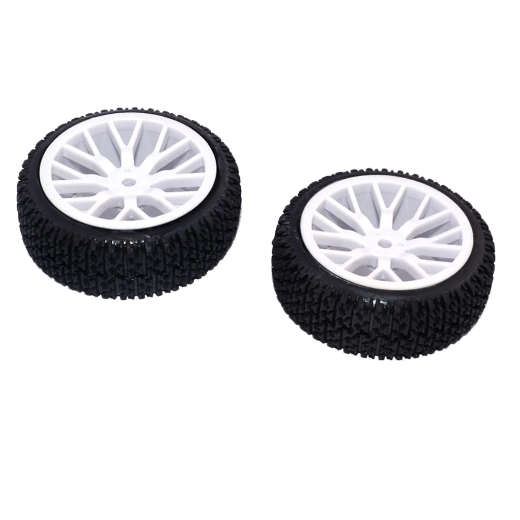 2Pc 1/16 Tire  Car Tires Buggy Tyre Wheel For RC HPI HSP  Wltoy