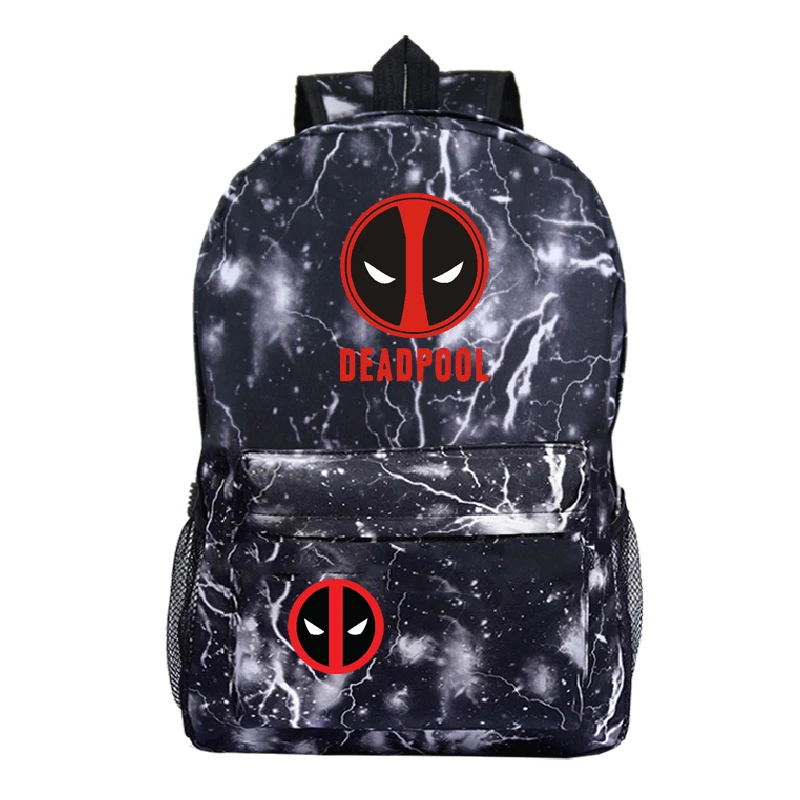 Marvel рюкзак Дэдпул ежедневный ноутбук сумка школьная сумка для подростков мальчиков девочек рюкзак для косплея Mochila Мужская и Женская дорожная сумка - Цвет: 4