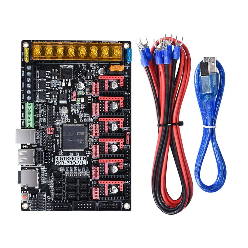 SKR Pro V1.1 32-Bit High-Frequency 3D Printer Control Board Support TMC5160 TMC2208 TMC2130 TFT28 TFT32 TFT35 12864 Lcd Ect. | Компьютеры