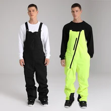 Outdoor Windproof Men Snow Overalls Sport Man Ski Jumpsuit Waterproof Snowboard Male Pants Big Boy Suspenders Trousers Clothes