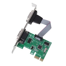 Aliexpress - PCI-E PCI to Dual Serial DB9 RS232 Serial Controller Adapter Card Express 2-Port