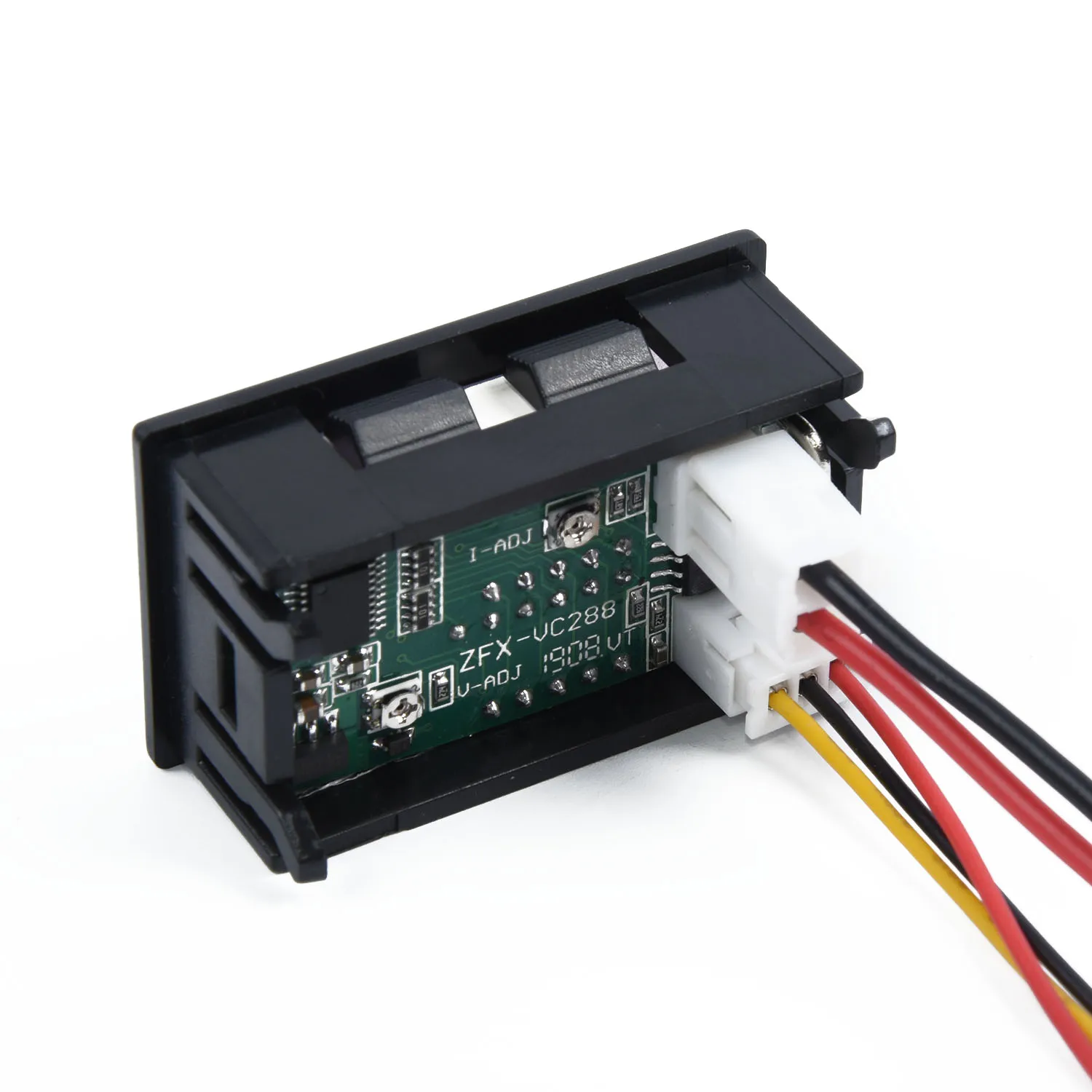 DC100V 10A Вольтметр Амперметр синий+ красный светодиодный усилитель двойной цифровой вольтметр Калибр