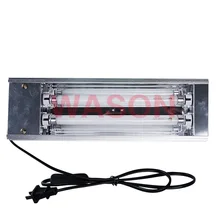 12 Вт двухтрубный УФ-клей сушка лампа стеклянный ультрафиолетовый клей ультрафиолетовый свет отверждения скорость быстрая УФ лампа отверждения