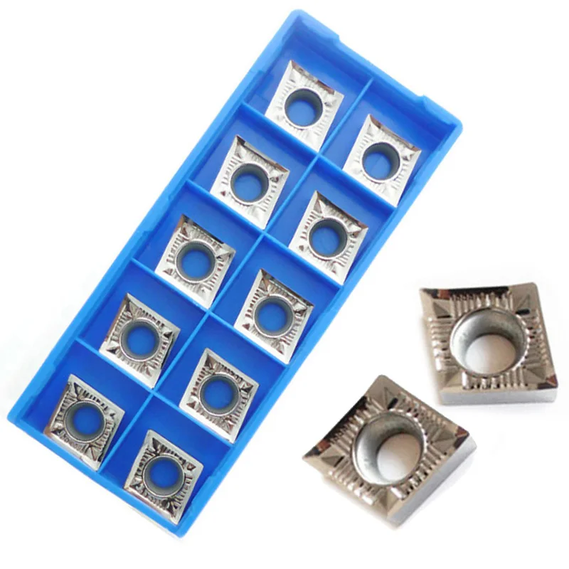 KORLOY CCGT120408-AK H01 Carbide Inserts Cutter End Mill CNC Tool Replacement