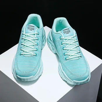 

Super Light Men Sneakers Men Casual Shoes Trainers Footwear Breathable Mesh Couple Shoes Custom Logo Packing For Drop Shipping