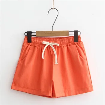 

2020 Women's summer thin section cotton is not curled outside wearing loose shorts