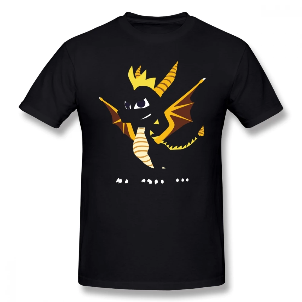 

Spyro T Shirt Spyro The Dragon T-Shirt Short Sleeves Funny Tee Shirt 100% Cotton 3xl Print Male Classic Tshirt