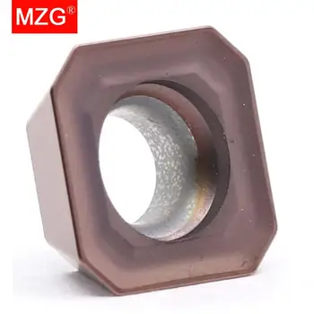 

MZG Milling SEHT1204AFSN ZP1521 Square Solid Carbide Turning Portal Milling Cermet Inserts for Stainless Steel Machining