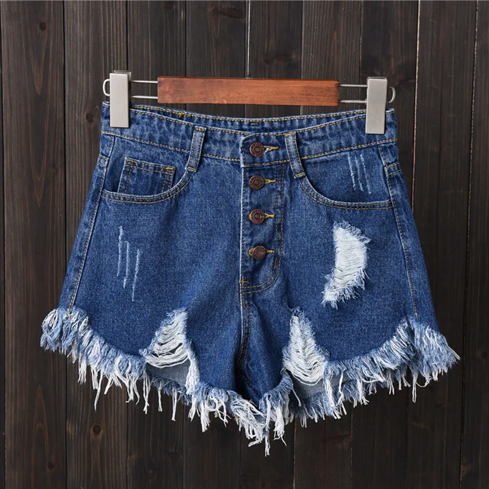 Новое поступление 2020 повседневные летние женские джинсовые шорты с завышенной