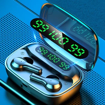 

TWS Wireless Bluetooth Headphones In-Ear Stereo Sports Earphones IPX7 Waterproof Earbuds HD Mic Call for Xiaomi Samsung