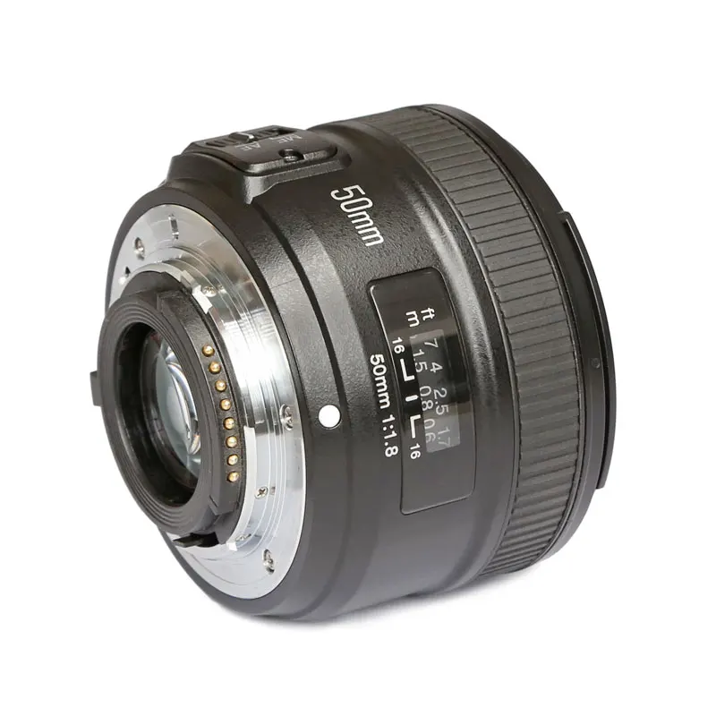 YONGNUO YN 50 мм f1.8 AF объектив yn50мм апертура Автофокус большая апертура объектив для Nikon D3000 D3100 D3200 D3300 D5000 DSLR камера