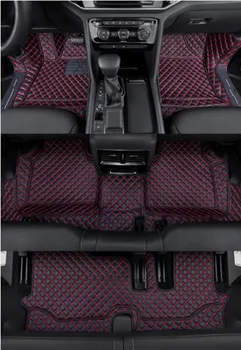 

Top quality! Custom special car floor mats for Volkswagen Atlas 7 seats 2020 waterproof car carpets for Atlas 2019,Free shipping