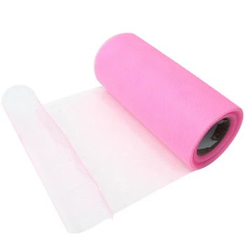 

25Yards/roll Tulle Roll Spool Birthday Party Table Organza Skirts Tull Fabric for Wedding Decoration Baby Shower Party Supplies