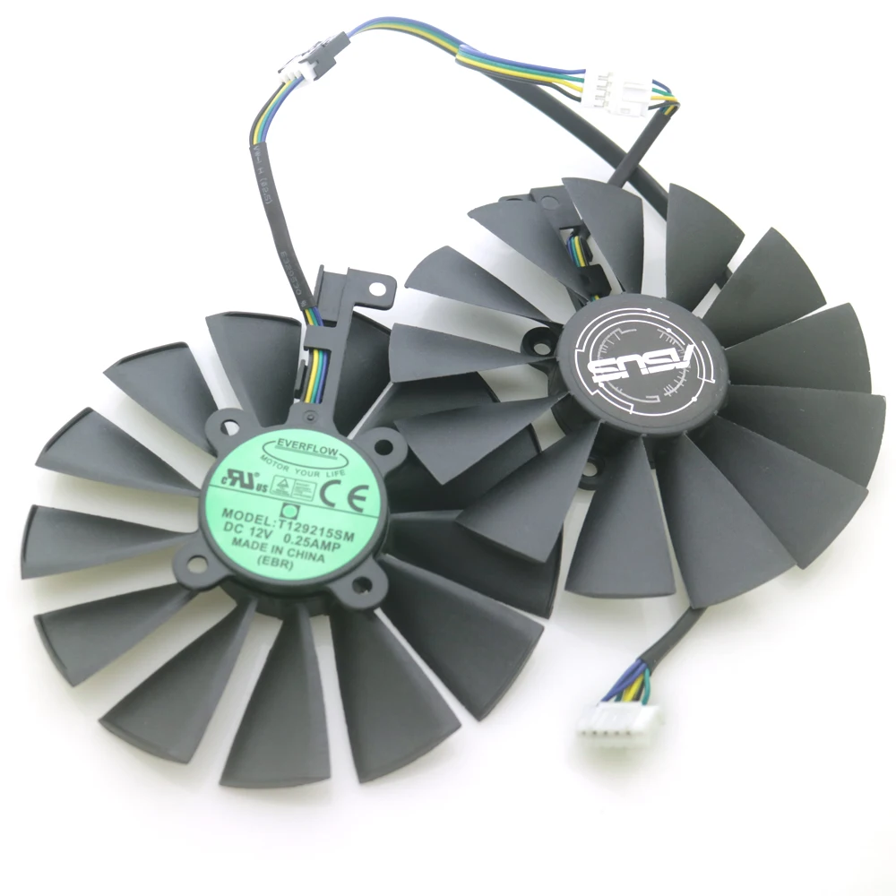 T129215SM 12V 0.25AMP 95mm GPU Fan For ASUS GEFORCE GTX 1080Ti ROG POSEIDON PLATINUM Graphics Card Cooler Cooling Fan