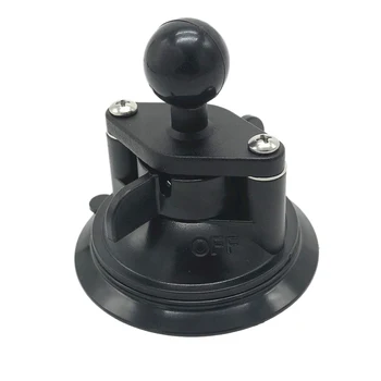 

80Mm Diameter Car Window Twist Lock Suction Cup Base with 1 Inch Ball Mount for Gopro Camera Smartphone for Ram Mounts