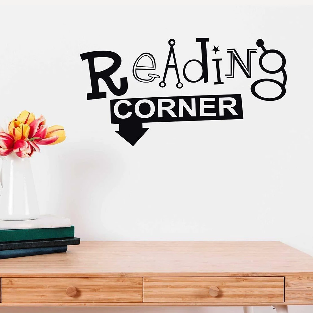 Наклейки угол чтения. Как читается Corner. Reading corner