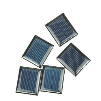 

SUNYIMA 10Pcs Mini Solar Panels 1V 80mA 30*25MM Solar Cells For DIY Scientific Experiment