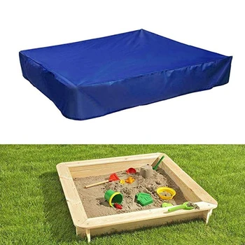 

Squares Waterproof Oxford Cloth Dust Cover Canopy Drawstring Sandbox Sandpit Dustproof Cover