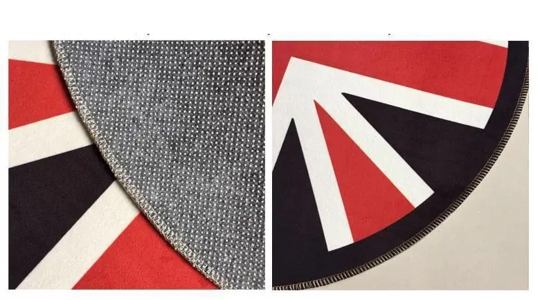 Ванная комната Tapis Chambre Fille Kleed Nordic свободный от песка коврик Детская кухня круглый области килим Dywanik спальня ковры для гостиная