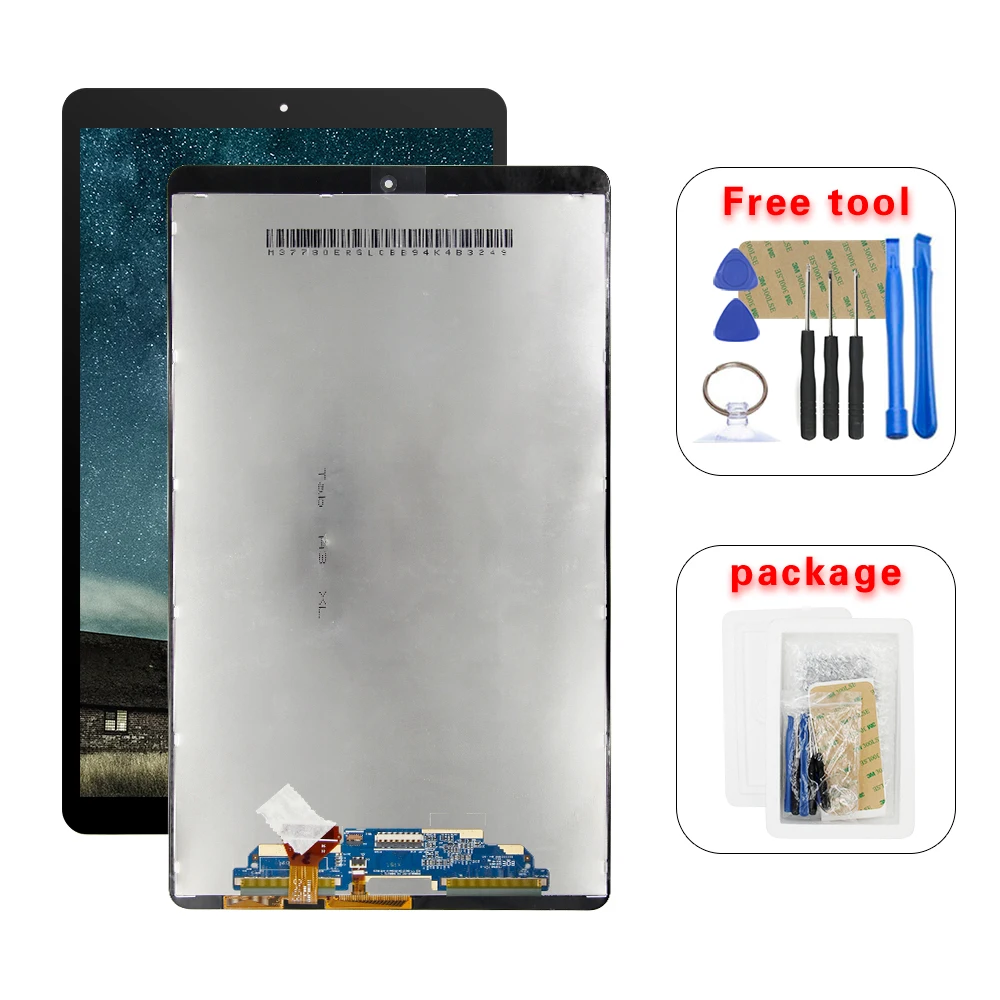 

For Samsung Galaxy Tab A 2019 SM-T510 T510 LCD Display Touch Screen Digitizer Assembly + Tools