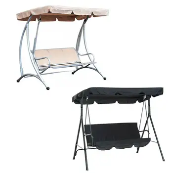 

All-Purpose Covers Waterproof Swing Seat Top Cover Outdoor Garden Courtyard Rainproof Durable Anti Dust Protector Chair Awning