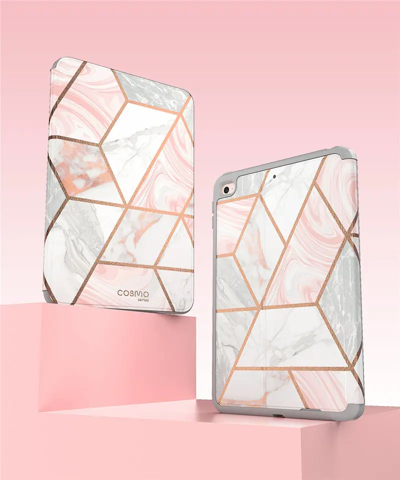 I-BLASON для ipad Mini 4 5 Чехол Cosmo полный корпус Trifold Стенд защитный чехол с Авто Режим сна/Пробуждение и встроенный протектор экрана