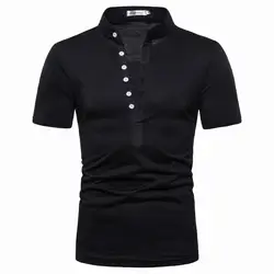 2019 импортные товары новый стиль EBay AliExpress Amazon мужские облегающие футболки с v-образным вырезом
