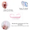 10/50/100Pcs Nail Cleaning Brush Handle Nail Art Manicure Pedicure Tool Plastic Gel Nails Remove Dust Clean Care Makeup Washing 3