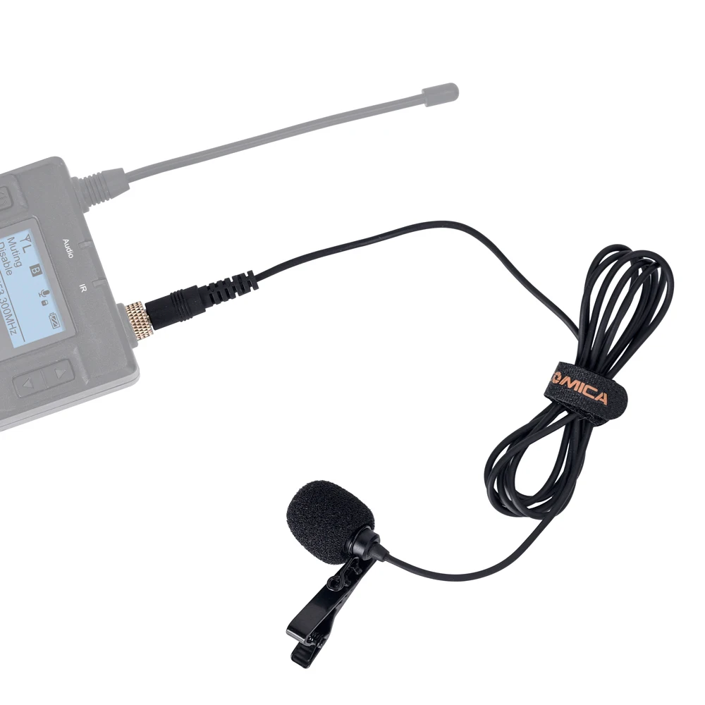 

COMICA CVM-M-O1 3.5mm Omnidirectional Microphone Mic Input Line Cable for Sennheiser COMICA Wireless Microphones