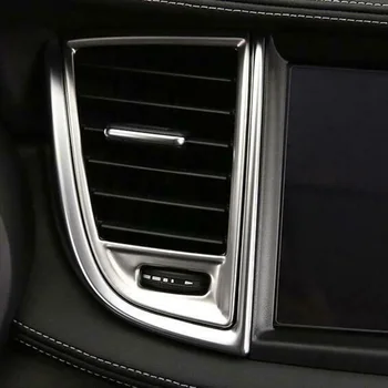 

For Infiniti QX50 2018-2020 Air outlets vent cover trim Sliver Air Outlets Vent