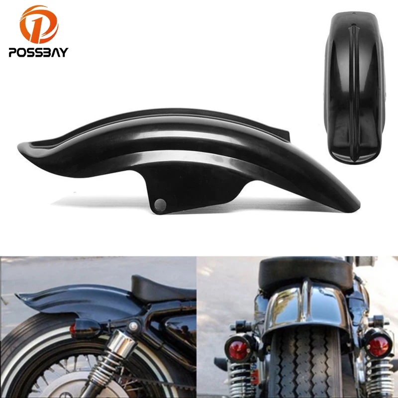 Заднее крыло для мотоцикла POSSBAY Solo Seat Bobber Chopper Cafe Racer Harley Sportster 1994 2003 крылья