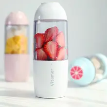 Электрическая мини-соковыжималка для фруктов, миксер, чашка, портативный персональный блендер, маленький USB, офис