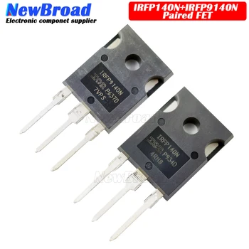 1PCS Paired FET IRFP140 IRFP140N IRFP140NPBF 33A IRFP9140 IRFP9140N IRFP9140NPBF 23A MOS Field Pipe P-Channel 100V TO-247 1
