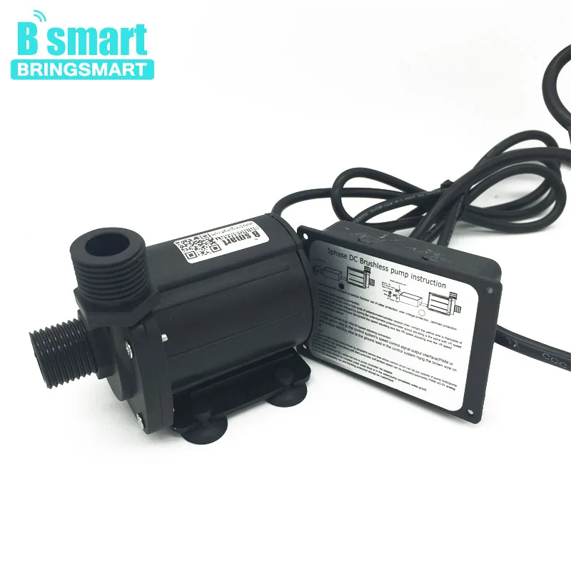 Bringsmart JT-1000B-T 1200L/H 17M высокий подъем 12В DC бесщеточный бустерный насос Солнечный