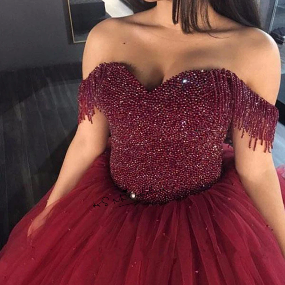 Burgundy wedding dress bride Clearance