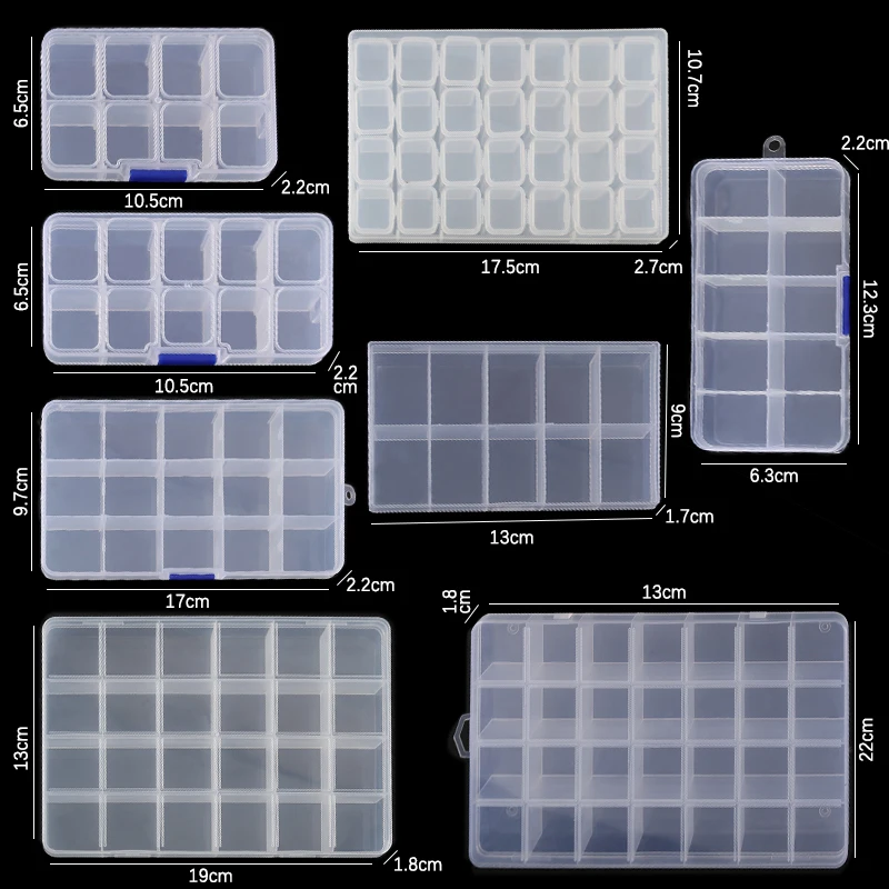 Adjustable Plastic Jewelry Organizer 2