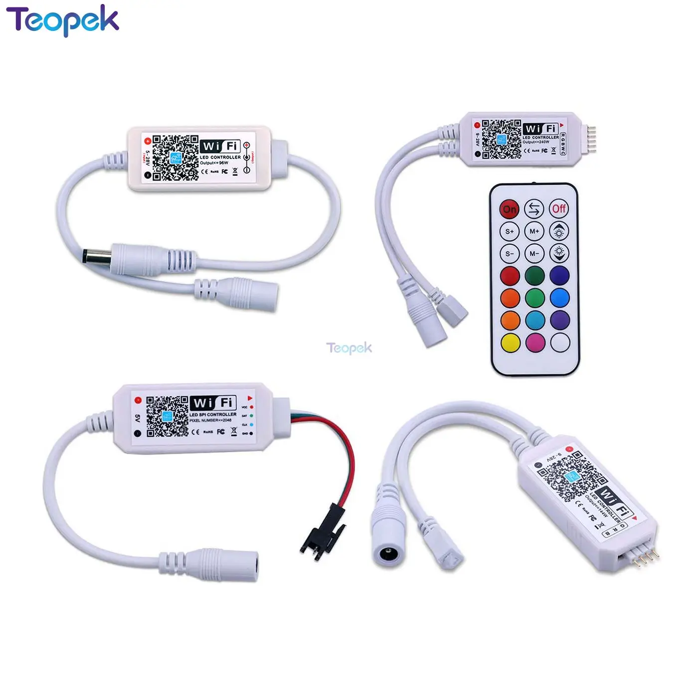 Magic Home Bluetooth беспроводной Wi-Fi контроллер DC5V 12V 24V RGB/RGBW IR RF для WS2811 WS2812B Одноцветный RGB RGBW светодиодные полосы