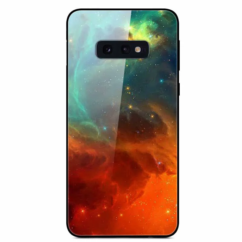 9 5," чехол для samsung S10E чехол из закаленного стекла с принтом на заднюю панель жесткий чехол на samsung Galaxy S10E чехол для телефона fundas S 10E - Цвет: 9