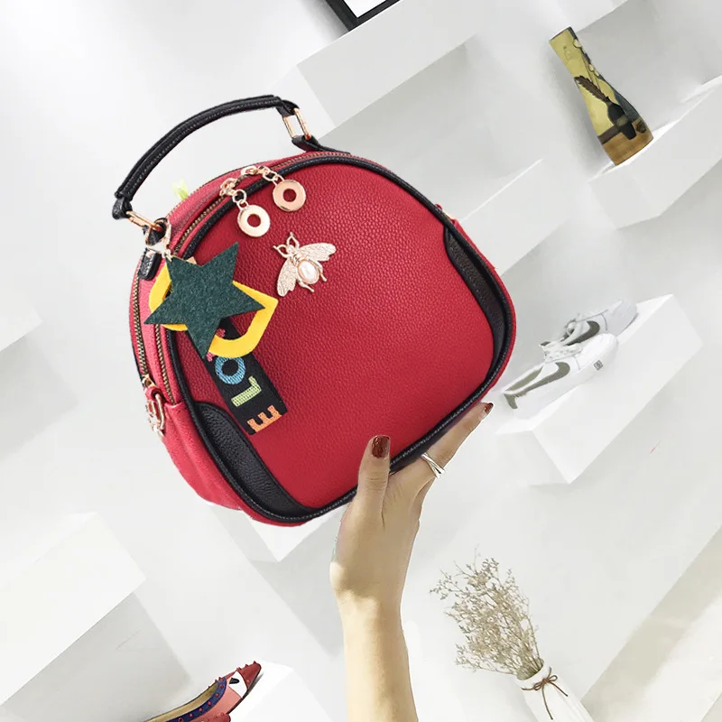 

Bag Women's 2019 New Style Shoulder Bag Fashion Autumn And Winter Small Bag Small Bee Handbag Shoulder Bag