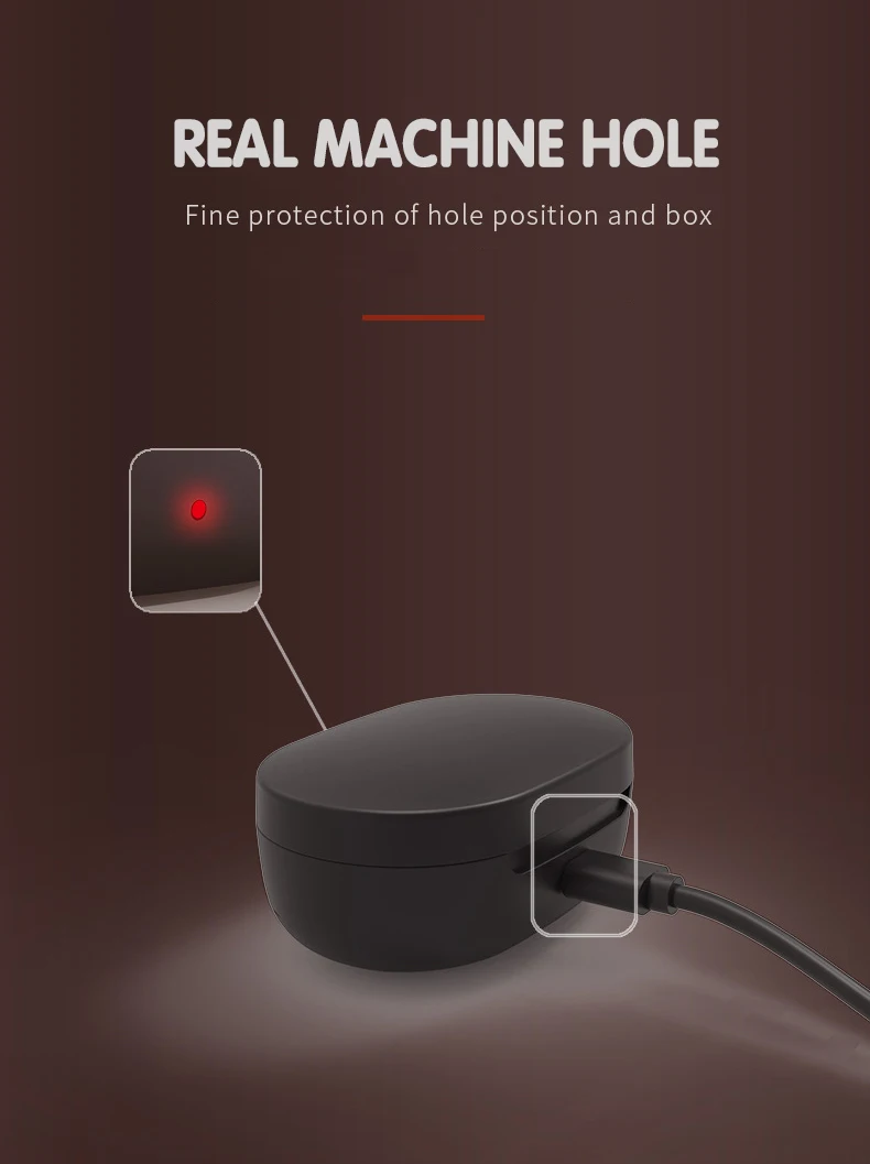 Suitable For Xiaomi Redmi Airdots Bluetooth Headset Cover Silicone Sleeve Upgrade Thickened With Charging Light Hole