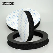 2 шт. 6,5 дюймов Автомобильный Динамик кольцо бас отделка двери звукоизоляция хлопок аудио динамик s звук самоклеющиеся изоляционное кольцо